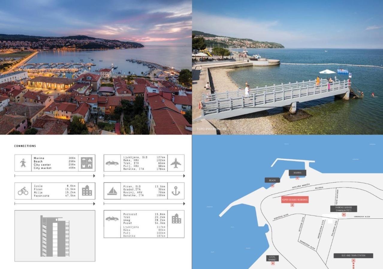 Koper Seaside Residence Exteriör bild